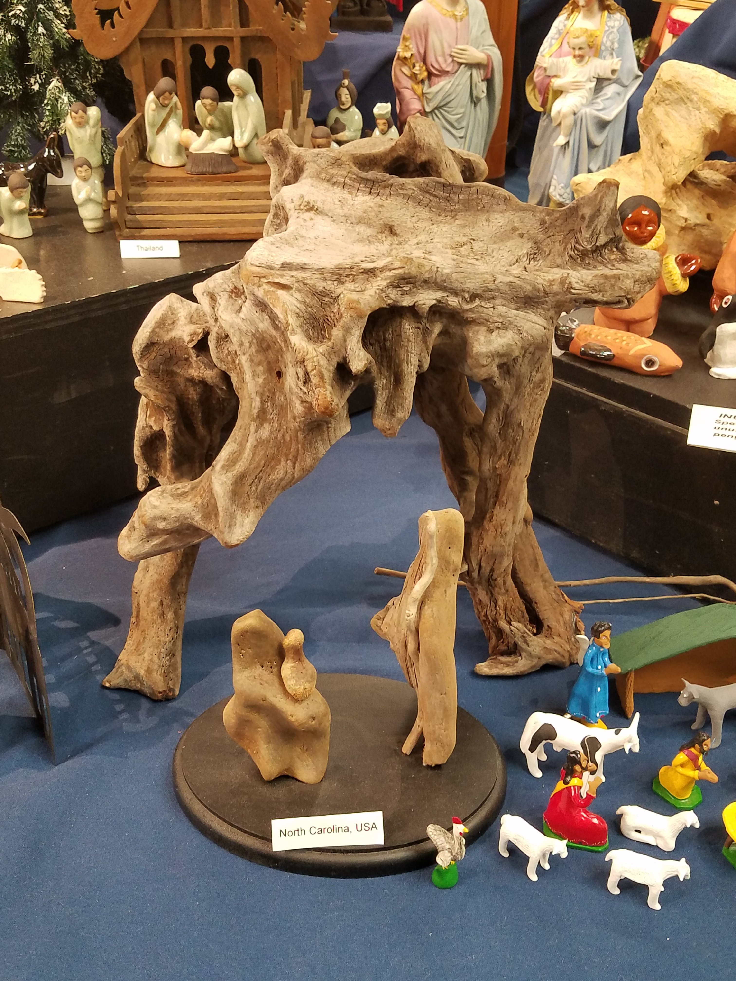 Creche exhibits are slowly popping up all over and are a great way to keep Christ in Christmas. 