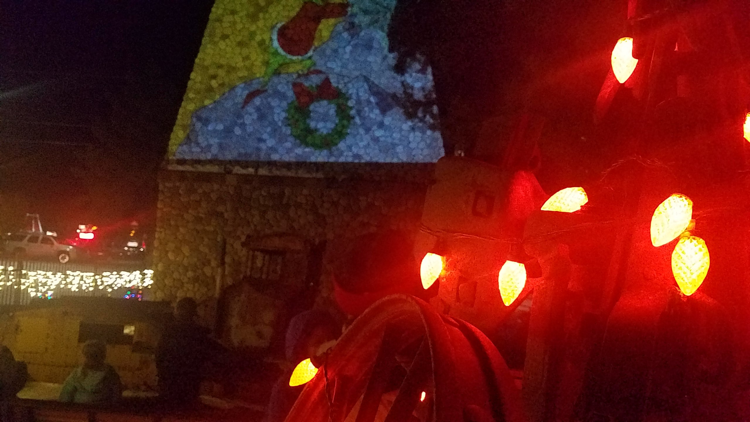 How to make seeing the Christmas lights engaging for kids. 