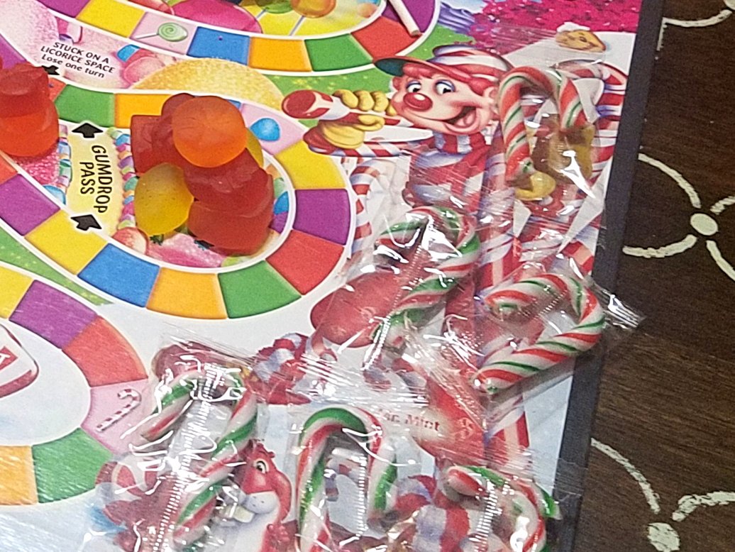 Each stop has a specific candy to collect. Getting sent back only means more candy! 