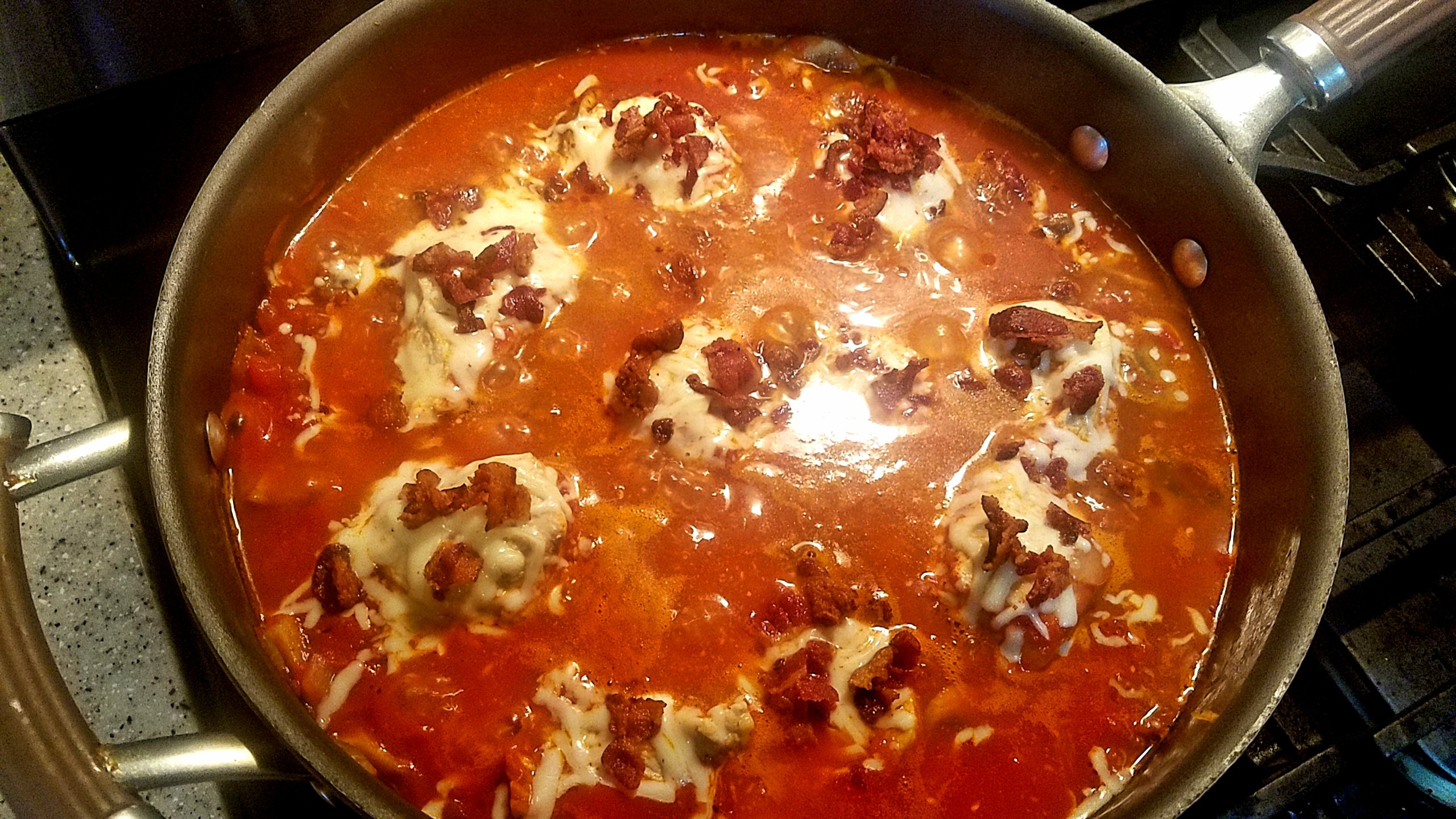 The trick to a perfect dish is to simmer for a while. 