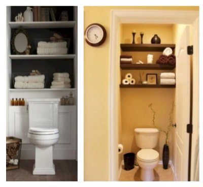How to decorate a small bathroom