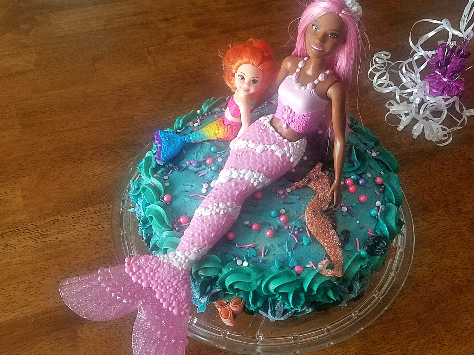 How to make a mermaid birthday cake