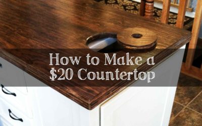 How to make your own counter for $20