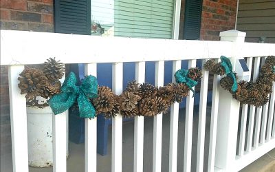 How to Make a Pinecone Garland