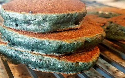 Blueberry Blender Pancakes 🥞