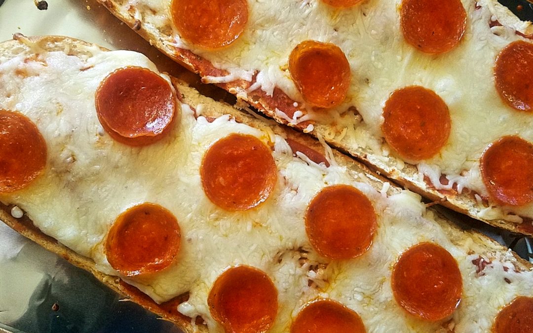 Pepperoni Pizza Boats