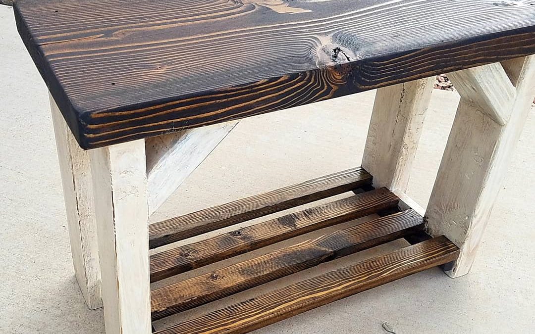 How To Build a Farmhouse Style Bench