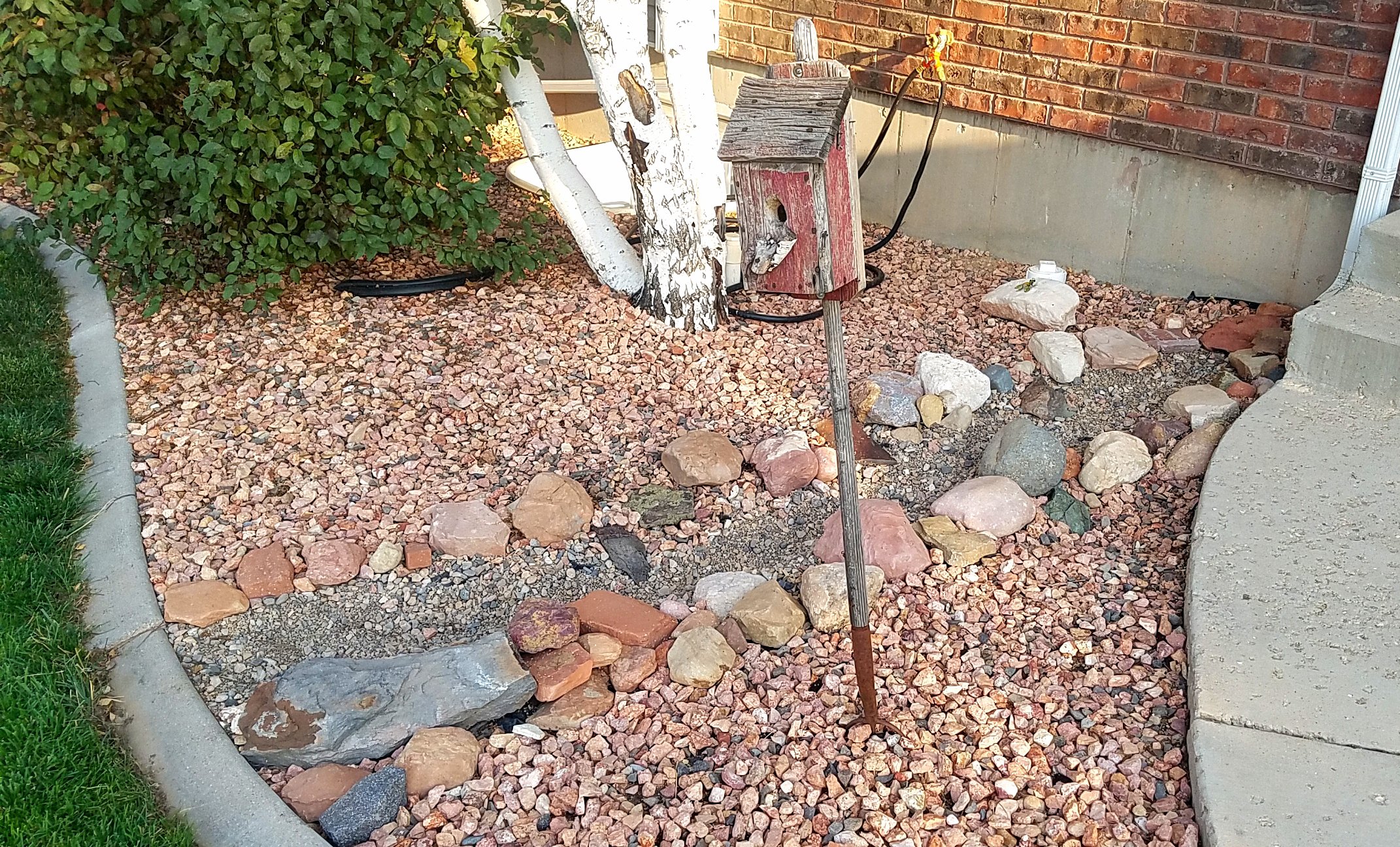 How to keep your dry creek bed looking good