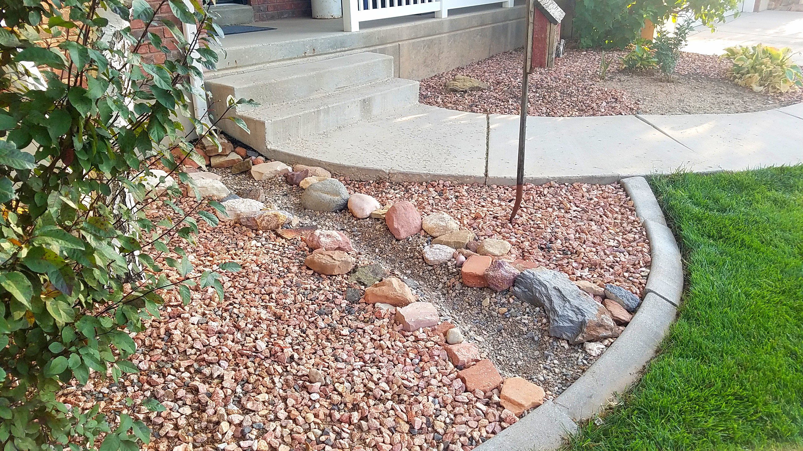 Low maintenance landscape 